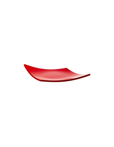 Vesta Home - Vuotatasche Carte Quadri·bianco/rosso·17 X 24,5 X 2,6 H Th. 5 Mm