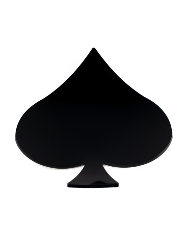 Vesta Home - Vuotatasche Carte Picche·bianco/nero·21,5 X 25 X 2 H Th. 5 Mm