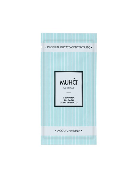 Muhà - Bucato Monodose 10ml Acqua Marina - Profumatore Bucato per Lavatrice