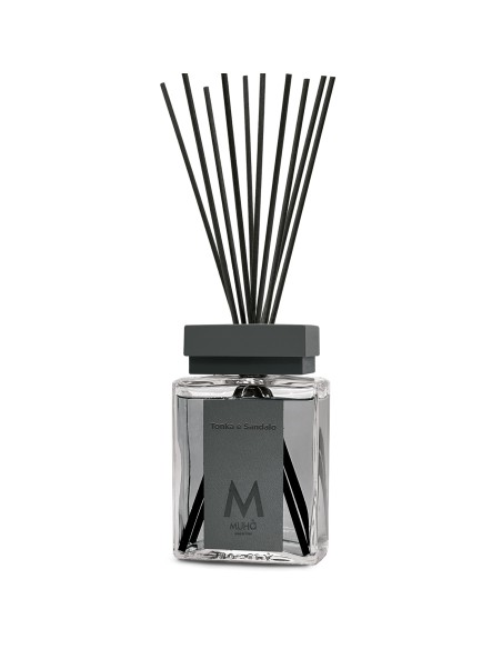 Muhà - Perfume 1000ml Tonka e Sandalo - Diffusore