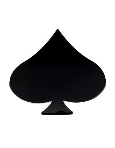 Vesta Home - Vuotatasche Carte Picche·bianco/nero·21,5 X 25 X 2 H Th. 5 Mm