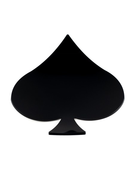 Vesta Home - Vuotatasche Carte Picche·bianco/nero·21,5 X 25 X 2 H Th. 5 Mm