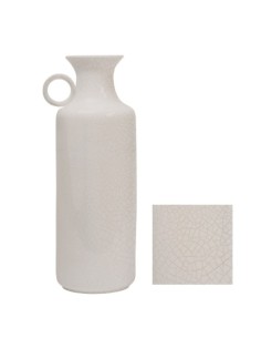 Artempo - Vaso Bohème PM lino in ceramica craquelé  H40cm D14cm