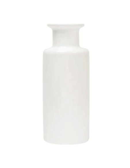 Artempo - Vaso Classico PM bianco naturale in ceramica H21cm D9,5cm