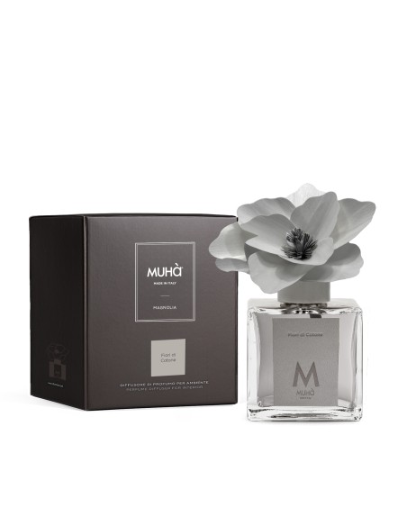 Muhà - Magnolia Diffuser 250ml Fiori di Cotone - Diffusore