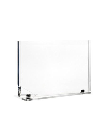 Vesta Home - Portafoto Grande Block·trasparente·15 X 20 Th. Base 3 Mm Th. Body 12 Mm