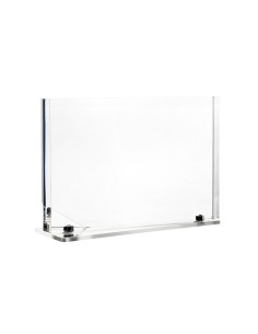 Vesta Home - Portafoto Grande Block·trasparente·15 X 20 Th. Base 3 Mm Th. Body 12 Mm 2