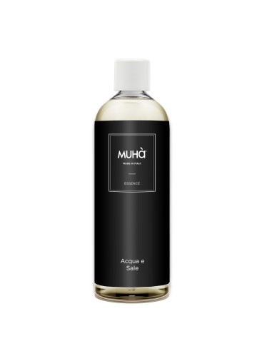 Muhà - Refill 1000ml Acqua e Sale - Ricarica Liquida per Diffusore