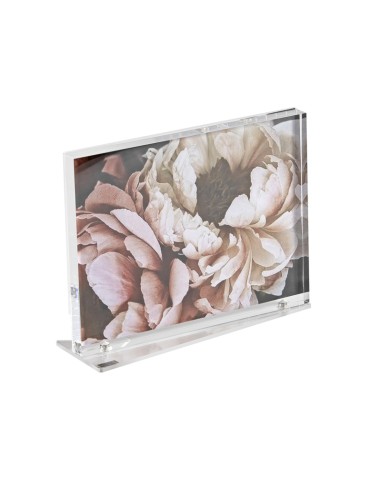 Vesta Home - Portafoto Grande Block·trasparente·15 X 20 Th. Base 3 Mm Th. Body 12 Mm