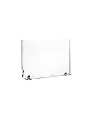 Vesta Home - Portafoto Medio Block·trasparente·13 X 18 Th. Base 3 Mm Th. Body 12 Mm