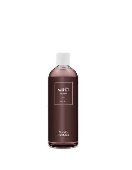 Muhà - Refill 500ml Neroli e Patchouli X Pefume - Ricarica Liquida per Diffusore