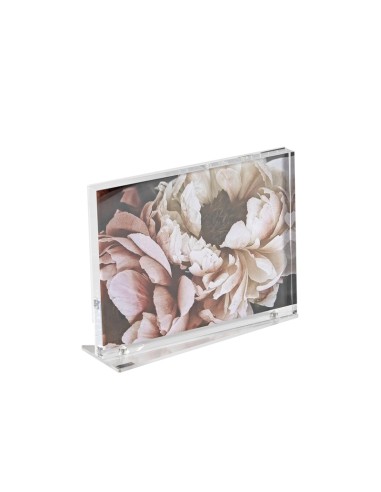 Vesta Home - Portafoto Medio Block·trasparente·13 X 18 Th. Base 3 Mm Th. Body 12 Mm