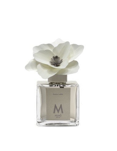 Muhà - Confezione Magnolia 250ml +perfume 200ml Dolce Latte - Cofanetto con Due Diffusori