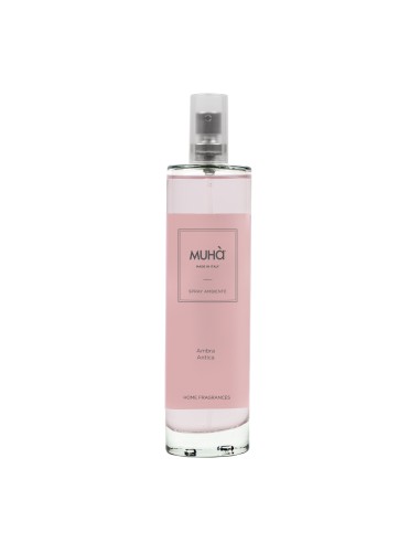 Muhà - Confezione Rosa 100ml + Spray 100ml Ambra Antica - Cofanetto con Diffusore e Spray