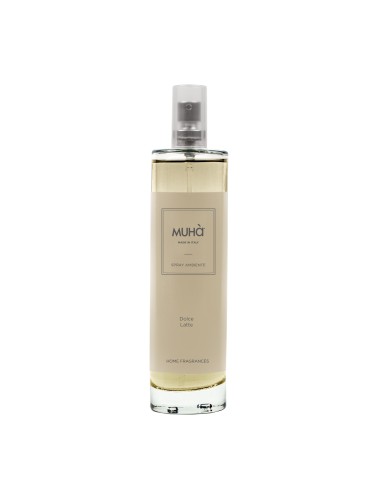 Muhà - Confezione Rosa 100ml + Spray 100ml Dolce Latte - Cofanetto con Diffusore e Spray