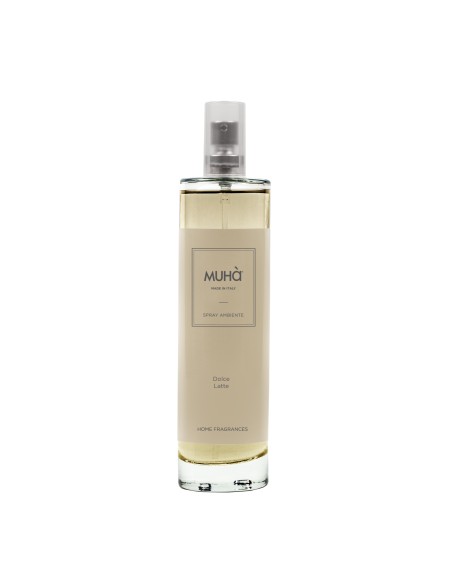 Muhà - Confezione Rosa 100ml + Spray 100ml Dolce Latte - Cofanetto con Diffusore e Spray