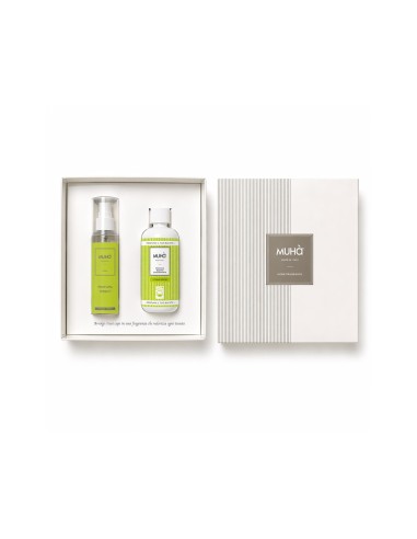 Muhà - Cofanetto Bucato lavatrice 200 ml + Spray tessuti 125 ml Fitness Power
