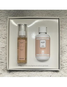 Muhà - Cofanetto Bucato lavatrice 200 ml + Spray tessuti 125 ml Talco e Muschio 2