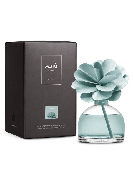 Muhà - Flower 200 ml Azzurro Polvere A-mare - Diffusore