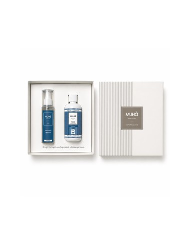 Muhà - Cofanetto Bucato lavatrice 200 ml + Spray tessuti 125 ml Diamond