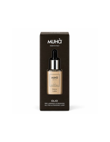 Muhà - Olio Idro 15 ml Dolce Latte - Essenza Idroalcolica Concentrata