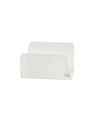 Vesta Home - Porta Tovaglioli Verticale Like Water·bianco Monosatinato·13 X 6 X 8,5 H Th. 5 Mm
