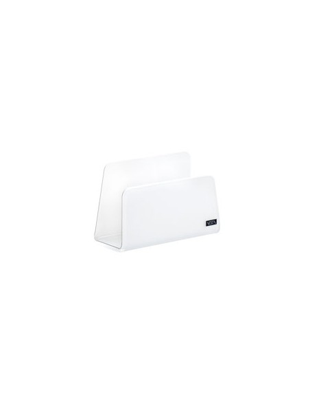 Vesta Home - Porta Tovaglioli Verticale Like Water·bianco Monosatinato·13 X 6 X 8,5 H Th. 5 Mm