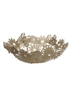 Arti & Mestieri - Centro tavola di design Margherite grande-38 x-miele 11 cm di altezza
