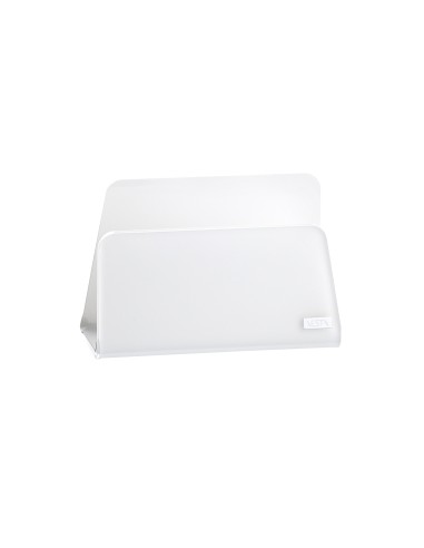 Vesta Home - Porta Tovaglioli Verticale Like Water·bianco Monosatinato·13 X 6 X 8,5 H Th. 5 Mm