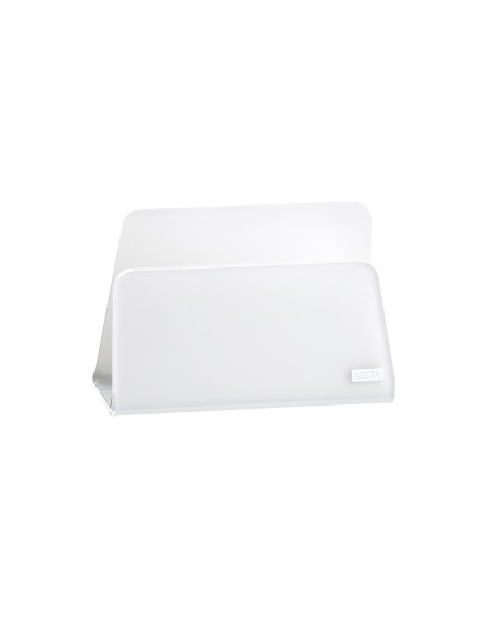 Vesta Home - Porta Tovaglioli Verticale Like Water·bianco Monosatinato·13 X 6 X 8,5 H Th. 5 Mm
