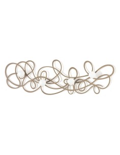 Arti & Mestieri - Appendiabiti da muro di design Doodle-beige 77 x 25 cm di altezza 2