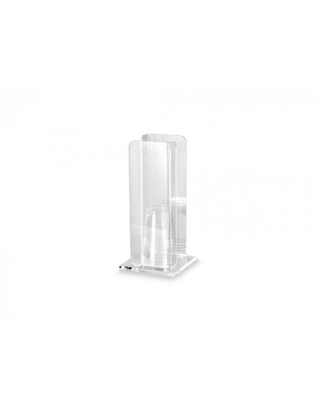 Vesta Home - Tumbler Bicchieri Flute- Set 6 Pezzi·trasparente·ø6,5 X 19,5 H Th. 4 Mm