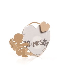Arti & Mestieri - Bomboniera Porta Foto Angioletto Beige