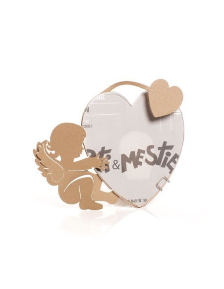 Arti & Mestieri - Bomboniera Porta Foto Angioletto Beige