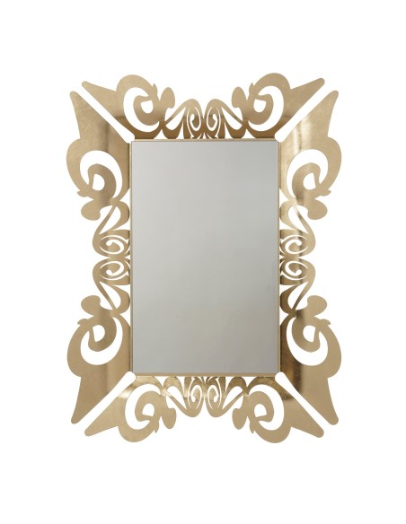 Arti & Mestieri - Specchio da parete decorato Vanity cm 80x100H (43x68)