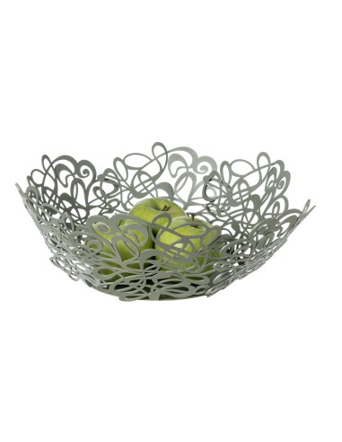 Arti & Mestieri - Centrotavola di design Scarabocchio grande-bianco marmo Ø38x13H
