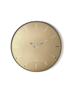 Arti & Mestieri - Orologio da parete Giotto 45-nero/velour luxe rosa ∅ 45 cm 2