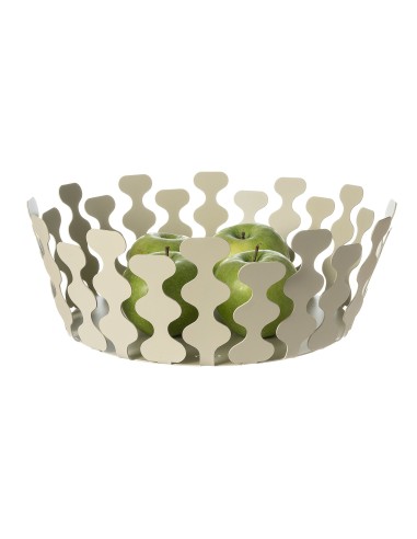 Arti & Mestieri - Centrotavola moderno Nori grande-bianco marmo ∅ 28 x 12 cm di altezza