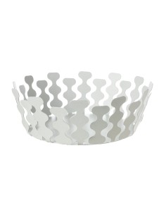 Arti & Mestieri - Centrotavola moderno Nori grande-bianco marmo ∅ 28 x 12 cm di altezza