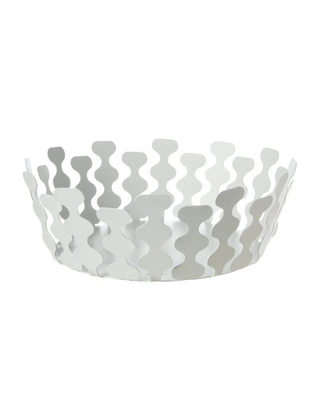 Arti & Mestieri - Centrotavola moderno Nori grande-bianco marmo ∅ 28 x 12 cm di altezza