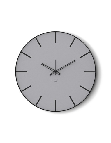 Arti & Mestieri - Orologio da parete moderno Symbol 45-nero/alluminio-∅ 45 cm