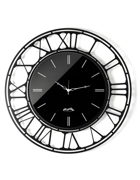 Arti & Mestieri - Orologio da parete Axis 90-bronzo/crystal luxe ambra-∅ 90 cm