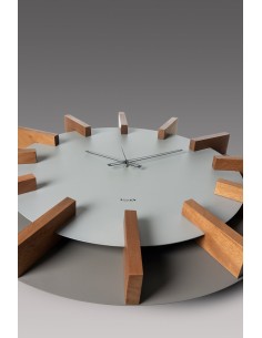 Arti & Mestieri - Orologio da parete particolare Timon-nero/nero ∅ 70 cm 2