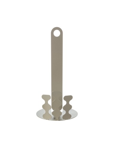 Arti & Mestieri - Porta rotolo da cucina Nori-sabbia ∅ 15 x 30 cm di altezza