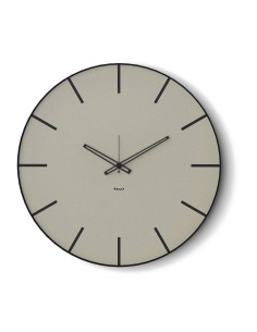 Arti & Mestieri - Orologio da parete moderno Symbol 60-nero/avorio ∅ 60 cm