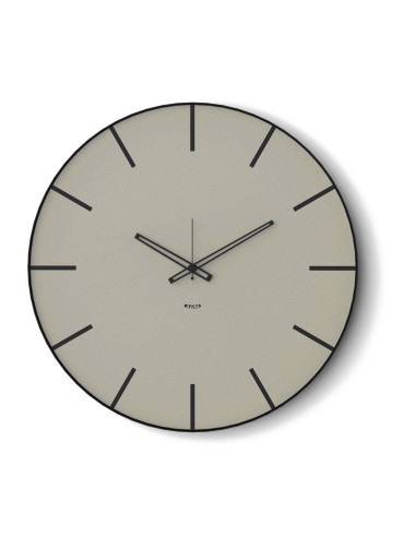 Arti & Mestieri - Orologio da parete moderno Symbol 60-nero/avorio ∅ 60 cm