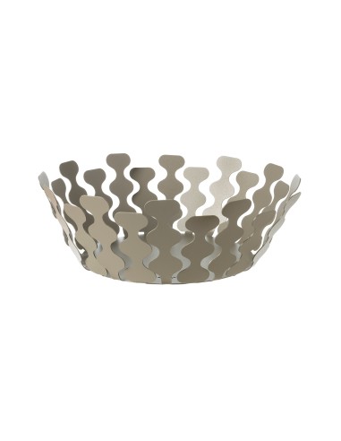 Arti & Mestieri - Centrotavola moderno Nori piccolo-sabbia ∅ 32 x 12,5 cm di altezza