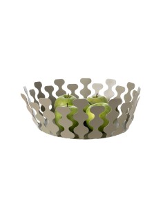 Arti & Mestieri - Centrotavola moderno Nori piccolo-sabbia ∅ 32 x 12,5 cm di altezza 2