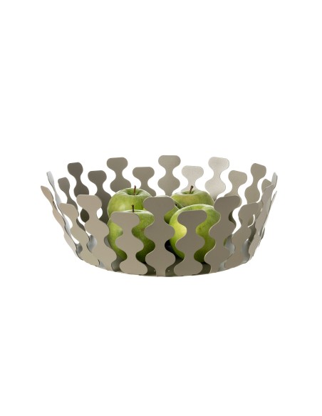 Arti & Mestieri - Centrotavola moderno Nori piccolo-sabbia ∅ 32 x 12,5 cm di altezza