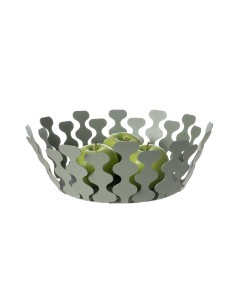 Arti & Mestieri - Centrotavola moderno Nori piccolo-bianco marmo ∅ 32 x 12,5 cm di altezza 2